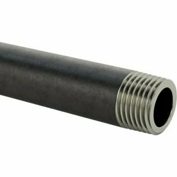 Bsc Preferred Standard-Wall Steel Pipe Nipple Threaded on Both Ends 1/8 NPT 42 Long 44615K717